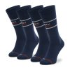 Tommy Hilfiger Комплект 2 чифта дълги чорапи мъжки 701218704 Тъмносин за Мъже цена