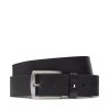 Tommy Hilfiger Мъжки колан Denton 3.5 Ext AM0AM12054 Черен цвят на ниска цена