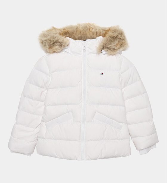 Пухено яке Tommy Hilfiger за Момичета