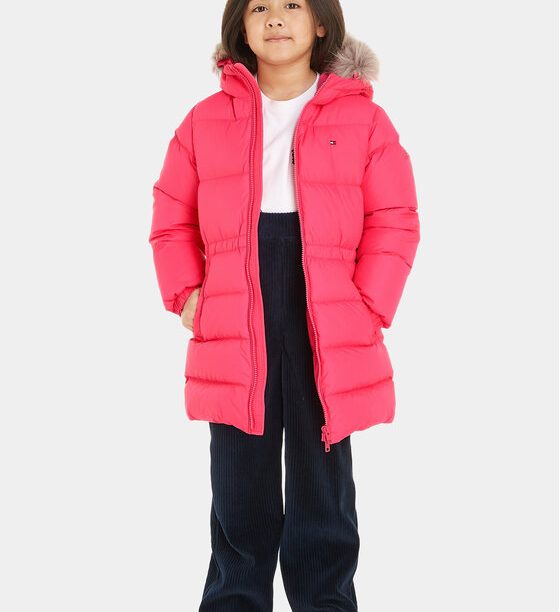 Пухено яке Tommy Hilfiger за Момичета цена