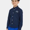 Tommy Hilfiger Риза Varsity KB0KB08516 Тъмносин Regular Fit за Момчета цена