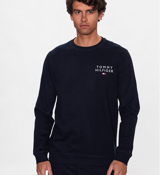 Tommy Hilfiger Суитшърт UM0UM02878 Тъмносин Regular Fit цвят на ниска цена