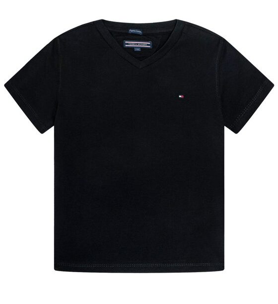 Tommy Hilfiger Тишърт KB0KB04142 S Черен Regular Fit за Момчета цена