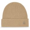 Tommy Hilfiger Шапка Cashmere Chic Beanie AW0AW15321 Бежов за Жени цена