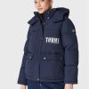 Пухено яке Tommy Jeans за Жени