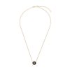 Tory Burch Колие Kira Enamel Pendant Necklace 90549 Златист за Жени цена