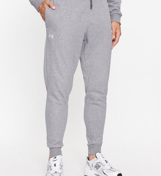 Under Armour Долнище анцуг Ua Rival Fleece Joggers 1379774 Сив Loose Fit цвят на ниска цена