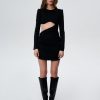 Undress Code Коктейлна рокля Blame Me 597 Черен Slim Fit за Жени цена