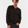 United Colors Of Benetton Пуловер 10CVU400M Черен Regular Fit за Мъже цена