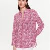 United Colors Of Benetton Риза 5T17DQ02Y Розов Relaxed Fit за Жени цена