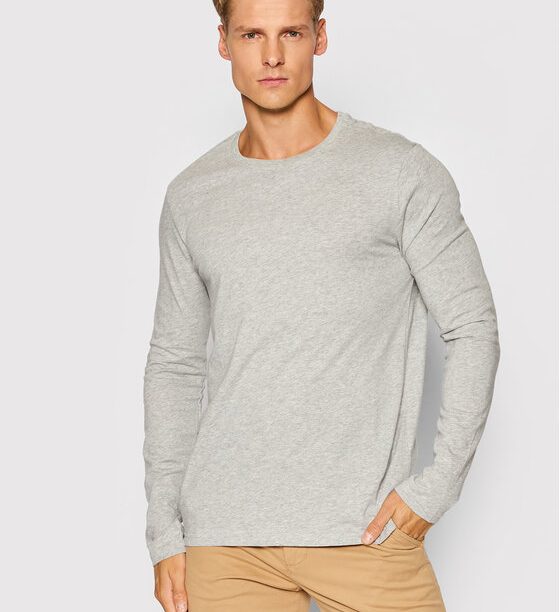 United Colors Of Benetton Тениска с дълъг ръкав 3U53J1F05 Сив Regular Fit за Мъже цена