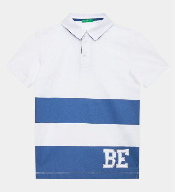 Тениска с яка и копчета United Colors Of Benetton за Момчета цена