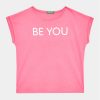 United Colors Of Benetton Тишърт 3096C10C1 Розов Regular Fit за Момичета цена