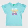 United Colors Of Benetton Тишърт 3096G107Z Зелен Regular Fit за Момичета цена