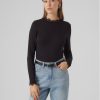 Vero Moda Блуза 10295141 Черен Slim Fit за Жени цена