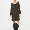 Vero Moda Ежедневна рокля 10302545 Зелен Regular Fit за Жени цена