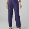 Vero Moda Текстилни панталони 10293210 Тъмносин Straight Fit за Жени цена