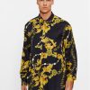 Versace Jeans Couture Риза 75GAL2R0 Черен Regular Fit за Мъже цена