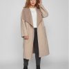 Vila Преходно палто 14087814 Бежов Regular Fit за Жени цена