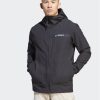 adidas Outdoor яке Terrex Multi HZ4425 Черен Slim Fit за Мъже цена