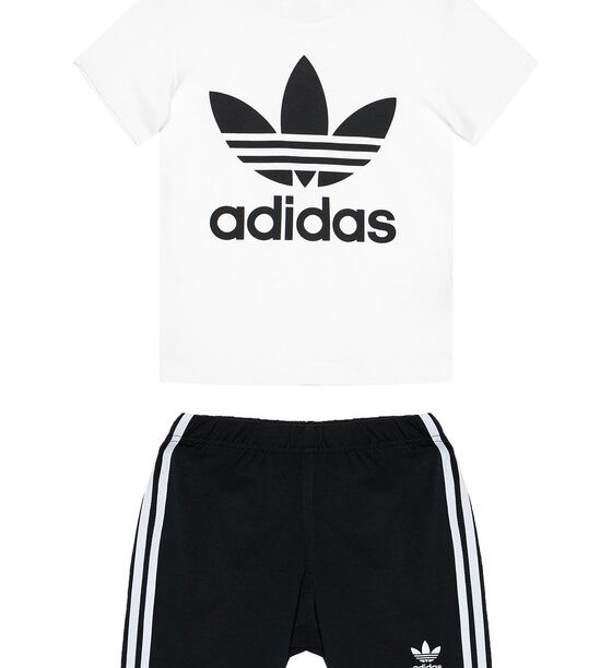 Комплект тишърт и спортни шорти adidas за Бебета цена
