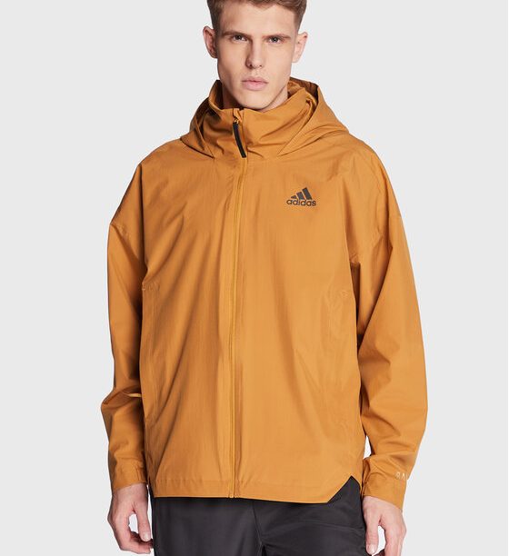 adidas Преходно яке Traveer RAIN.RDY Jacket (Gender Neutral) HG6013 Бежов Regular Fit за Мъже цена