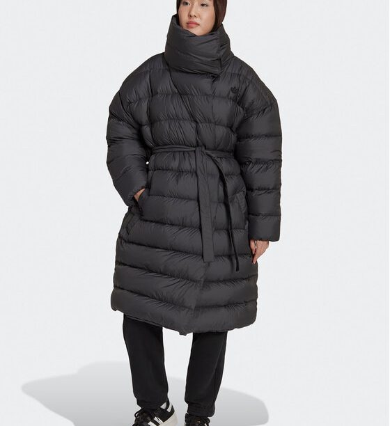 adidas Пухено яке Fashion HK5245 Черен Oversize за Жени цена