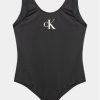 Бански костюм Calvin Klein Swimwear за Момичета