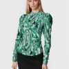 Gestuz Блуза Ravagz 10906455 Зелен Slim Fit за Жени цена