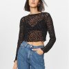 ONLY Блуза 15308482 Черен Regular Fit за Жени цена