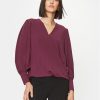 Rinascimento Блуза CFC0115342003 Бордо Regular Fit за Жени цена