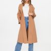 Marella Вълнено палто Gesti 2330160238200 Кафяв Regular Fit за Жени цена