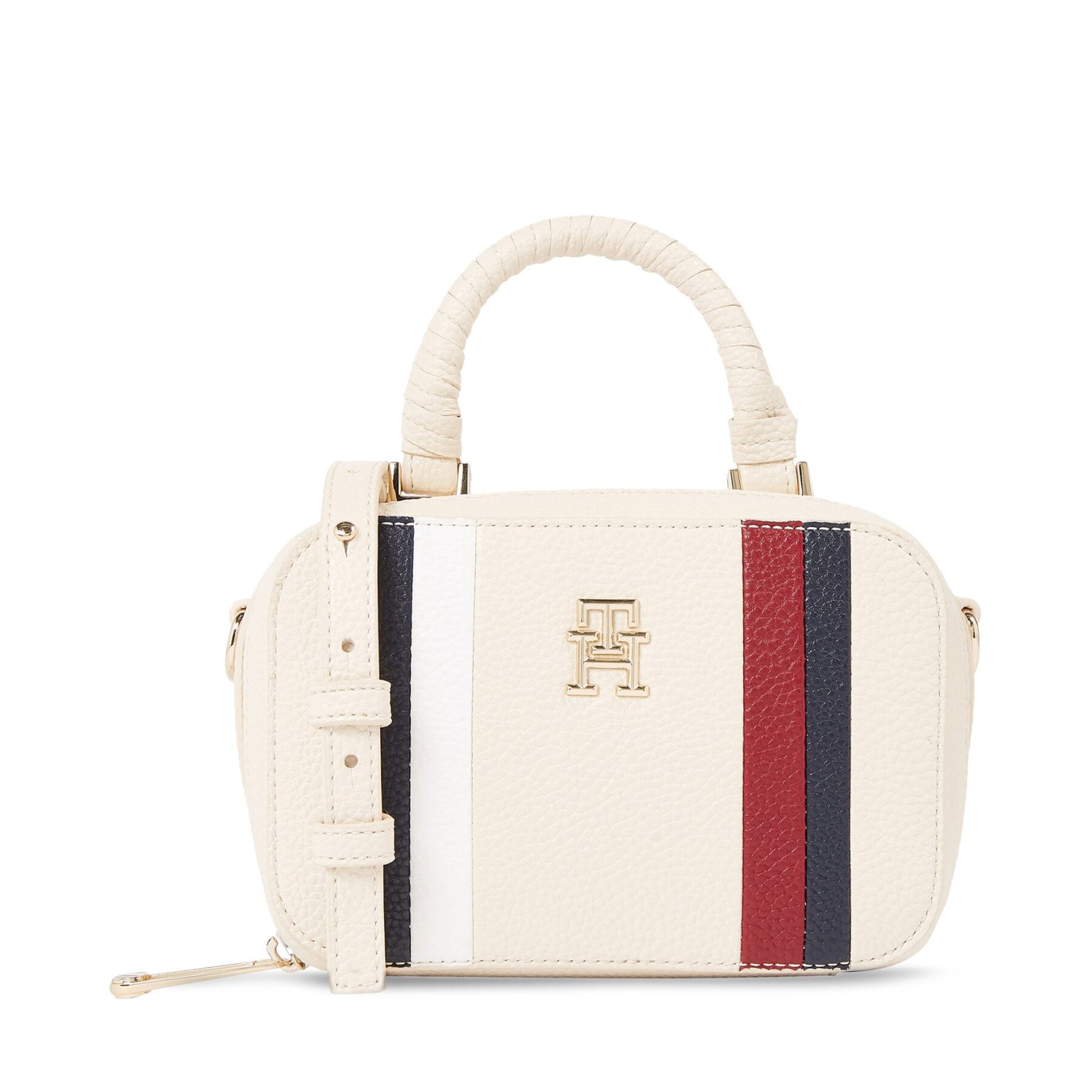 Дамска чанта Tommy Hilfiger в Бежов цвят
