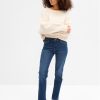 Gap Дънки 779212-00 Тъмносин Regular Fit за Жени цена