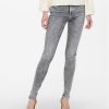 ONLY Дънки 15245366 Сив Skinny Fit за Жени цена