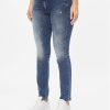 Please Дънки P01DYR7DIX Син Slim Fit за Жени цена