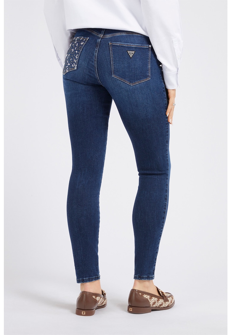 Дънки по тялото със средна талия GUESS JEANS