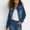 Cream Дънково яке Lisa 10650245 Тъмносин Slim Fit за Жени цена