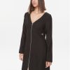 Calvin Klein Jeans Ежедневна рокля J20J221910 Черен Regular Fit за Жени цена