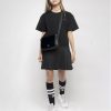 DKNY Ежедневна рокля D32896 S Черен Regular Fit за Момичета цена