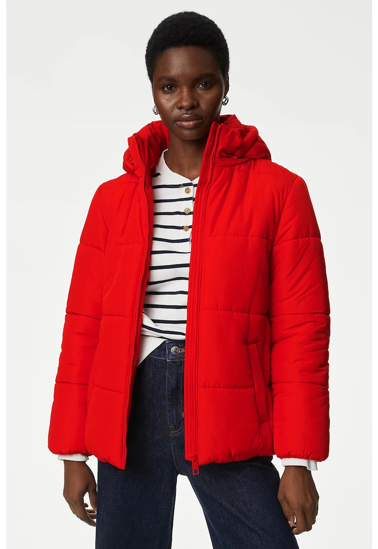 Зимно яке с отделяща се качулка Marks  Spencer