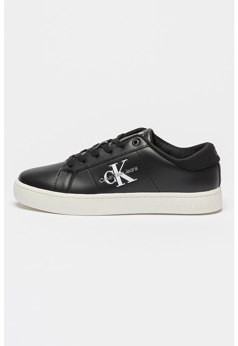Кожени спортни обувки Classic Cupsole със синтетика CALVIN KLEIN JEANS