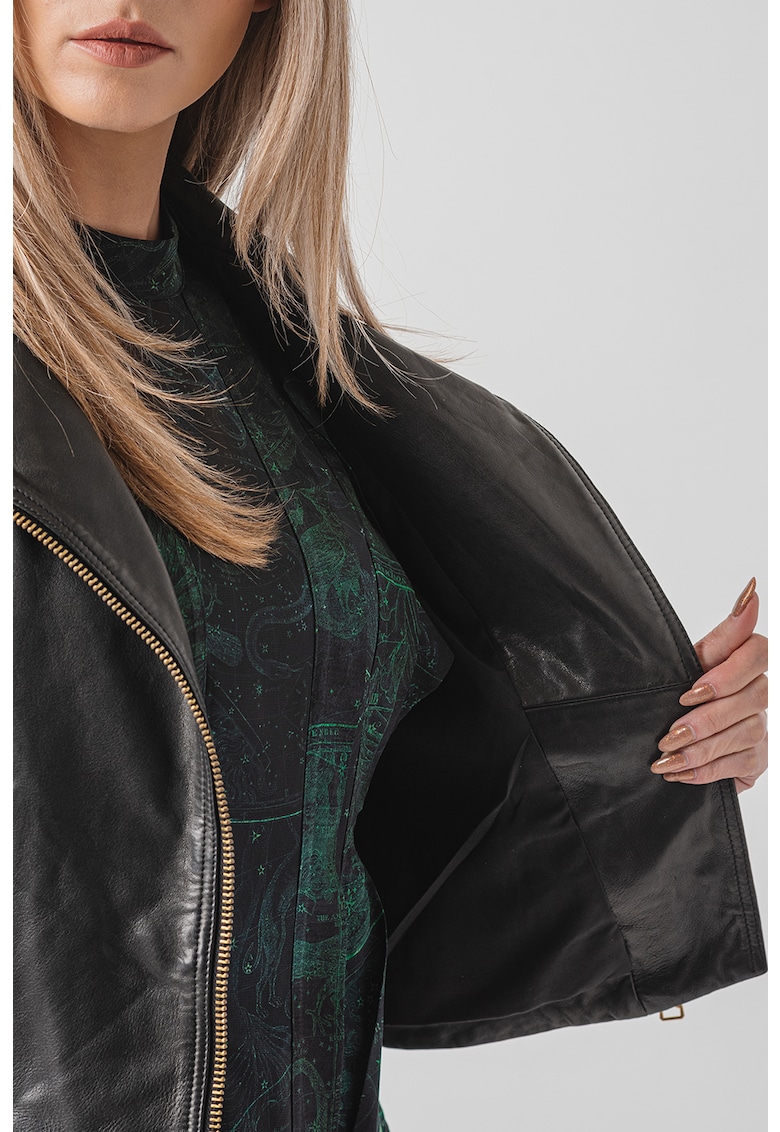 Кожено яке слим Dalby AllSaints
