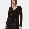 Liu Jo Коктейлна рокля MF3253 J4591 Черен Regular Fit за Жени цена