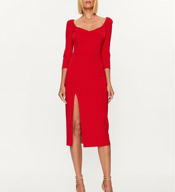 Rinascimento Коктейлна рокля CFC0114860003 Червен Slim Fit цвят на ниска цена