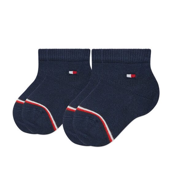 Комплект 2 чифта дълги чорапи детски Tommy Hilfiger за Момчета цена