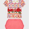 Guess Комплект тишърт и панталонки A3GG01 K6YW3 Цветен Regular Fit за Момичета цена