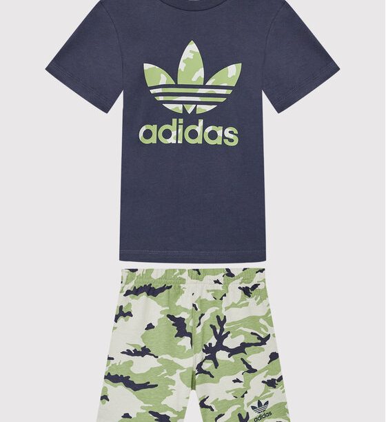 Комплект тишърт и панталонки adidas за Момчета цена