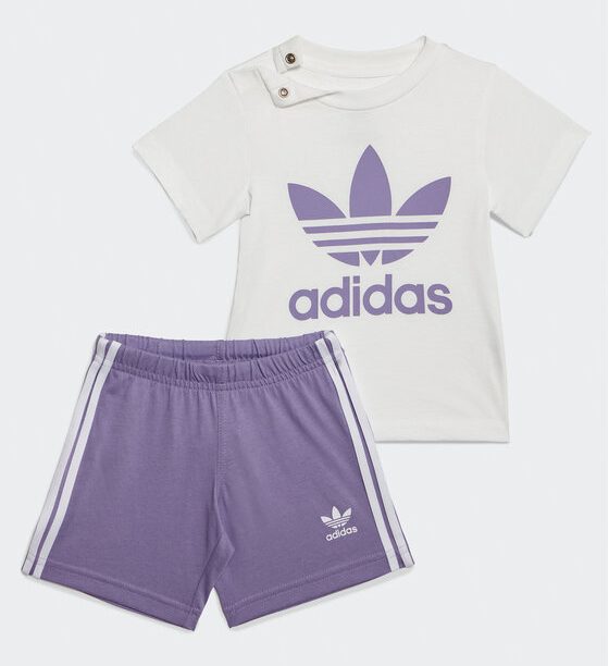 Комплект тишърт и спортни шорти adidas за Бебета цена