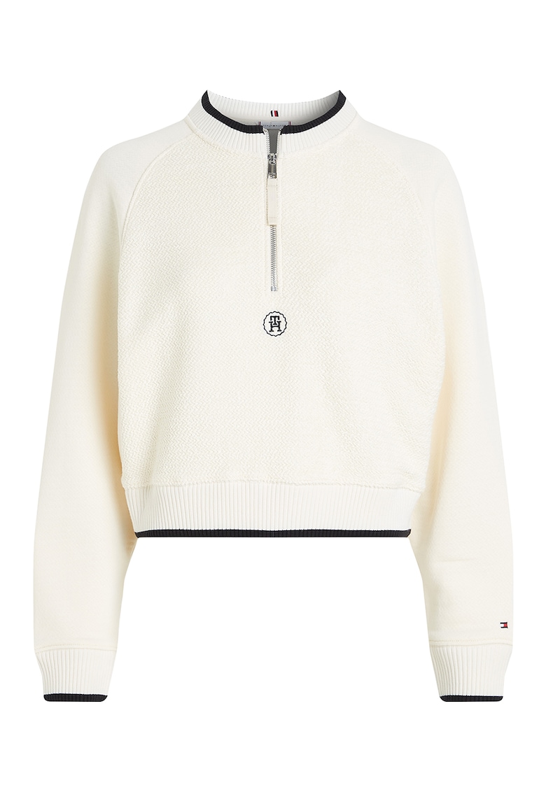 Къс суитшърт с къс цип Tommy Hilfiger
